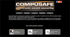 Desktop Screenshot of compusafe.co.za